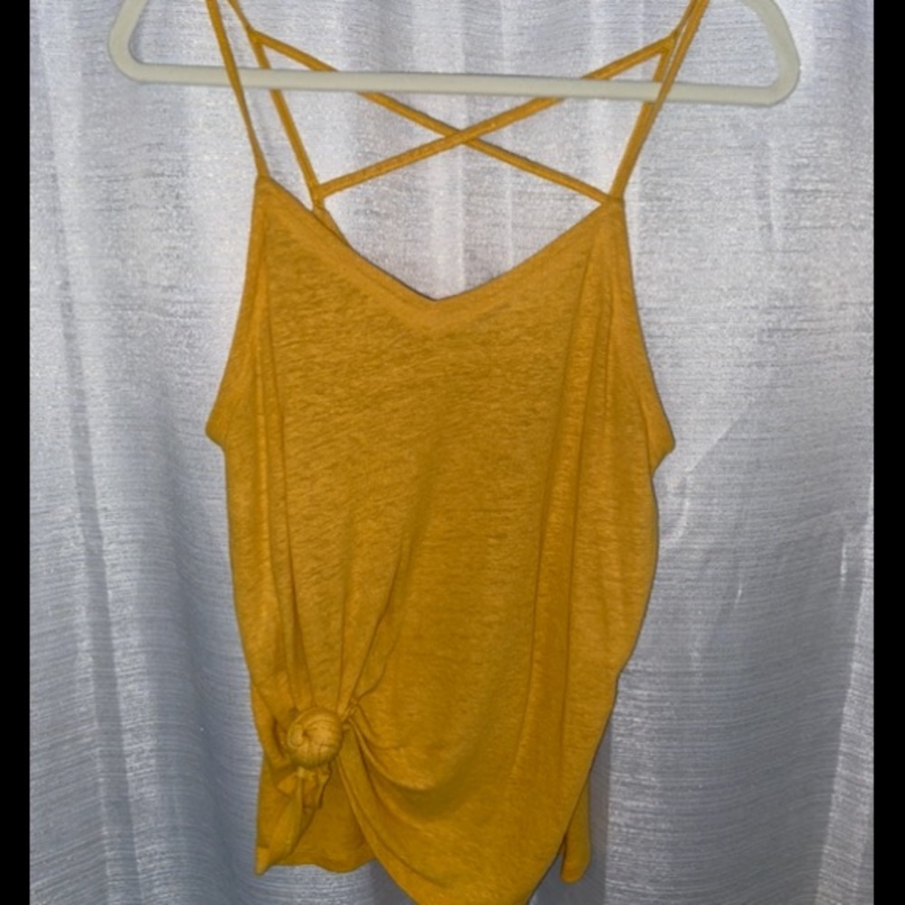 Yellow tank top